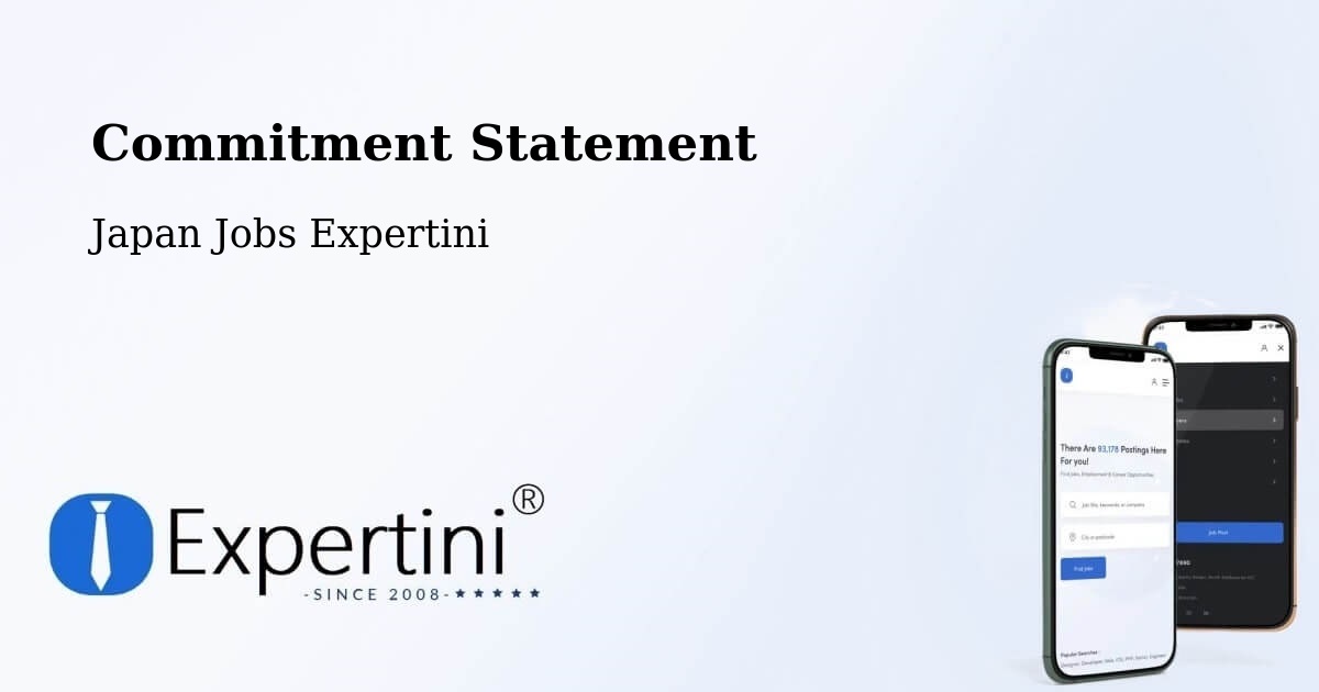 Corporate Commitment – Kawagoe - Japan Jobs Expertini